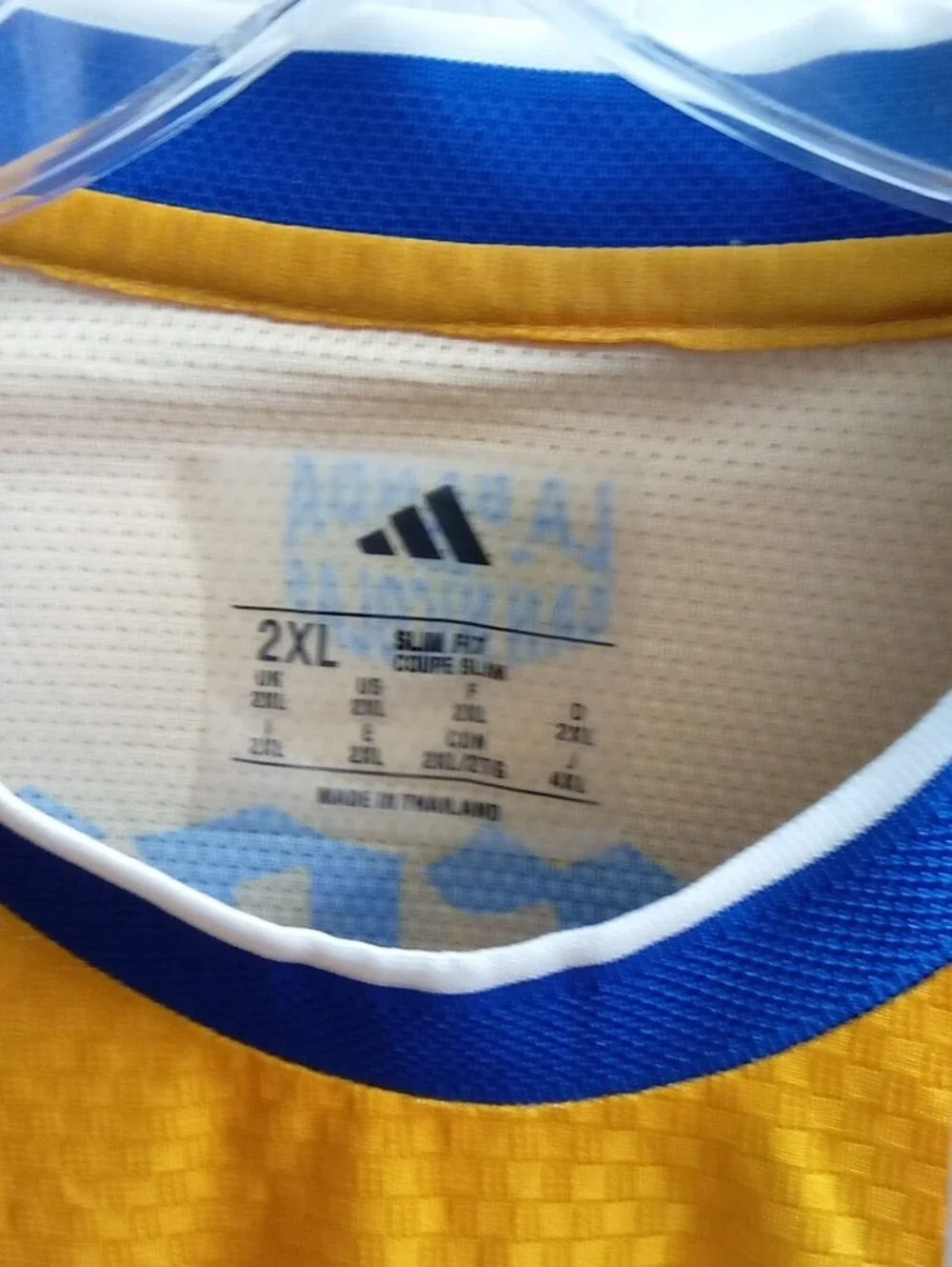 adidas Kids Tigres Soccer Jersey Yellow with Blue Accents
